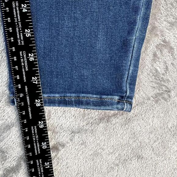 NYDJ Jeans Womens 12 LiftxTuck Technology Ami Skinny Distressed Denim - Picture 4 of 11